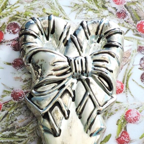 International Silver 3 Pieces Christmas Utensil Set Silverplate Extra Loose One - Picture 3 of 14